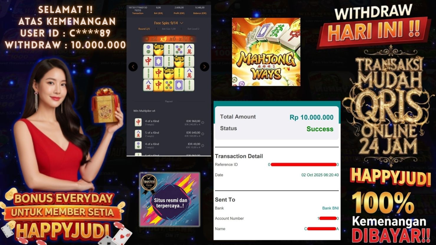HAPPYJUDI JACKPOT SLOT MAHJONG WAYS